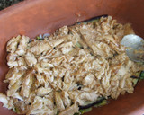 Foto del paso 3 de la receta: Gratinado de pollo y setas con berenjenas en cocotte