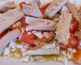 Foto del paso 1 de la receta: Ensalada de tomate y atún
