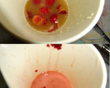 Foto del paso 1 de la receta: Licuado de cerezas y zumo de melocotón y uva