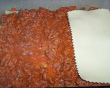 Foto del paso 4 de la receta: Lasaña de espinacas y boloñesa