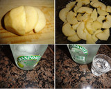 Foto del paso 1 de la receta: Flan de manzana y requesón
