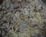 Foto del paso 2 de la receta: Risotto de gambas y solomillo