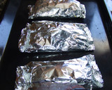 Foto del paso 5 de la receta: Lomos de merluza al horno con guarnición de zanahorias y setitas