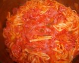 Foto del paso 4 de la receta: Tallarines con mortadela de Bolonia