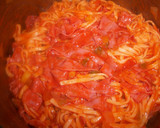 Foto del paso 4 de la receta: Tallarines con mortadela de Bolonia