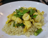 Foto del paso 7 de la receta: Pollo con sabor a miso, jengibre, naranja y azafrán