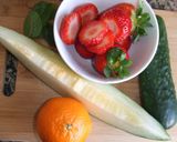 Foto del paso 2 de la receta: Gazpacho de tomate y frutas