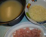 Foto del paso 1 de la receta: Cerdo asado a las hierbas con jamón y queso