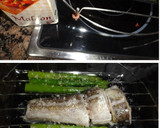 Foto del paso 2 de la receta: Bacalao fresco al horno con espárragos trigueros