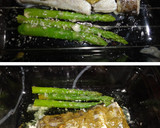 Foto del paso 3 de la receta: Bacalao fresco al horno con espárragos trigueros