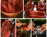 Foto del paso 1 de la receta: Ensalada de pimientos, atún y huevo duro