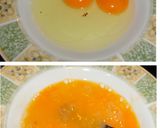 Foto del paso 3 de la receta: Huevos revueltos con lentejas y chorizo