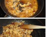 Foto del paso 4 de la receta: Huevos revueltos con lentejas y chorizo