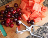 Foto del paso 3 de la receta: Gazpacho de sandía y cerezas