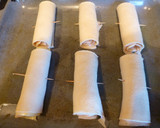 Foto del paso 4 de la receta: Sandwich canelón de queso y jamón