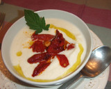 Foto del paso 5 de la receta: Sopa blanca fría con pimientos de piquillo