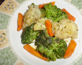Foto del paso 1 de la receta: Verduras gratinadas con jamón