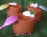 Foto del paso 6 de la receta: Vasito de pimientos rojos con quenelle de queso