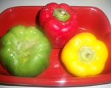 Foto del paso 1 de la receta: Ensalada tricolor de pimientos asados
