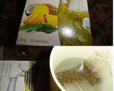 Foto del paso 1 de la receta: Infusión fría sabor piña colada