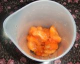 Foto del paso 1 de la receta: Sorbetes de melocotón y mango