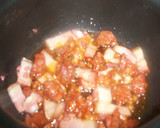 Foto del paso 2 de la receta: Tallarines picantes con ibéricos