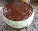 Foto del paso 15 de la receta: Torta de chocolate casera rellena de crema de menta