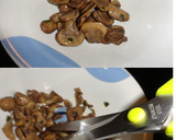 Foto del paso 1 de la receta: Budín de champiñones con ensalada