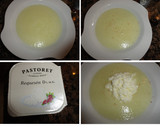 Foto del paso 3 de la receta: Sopa de melón con jamón de pato y requesón