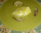 Foto del paso 4 de la receta: Sopa fría de calabacín y almejas