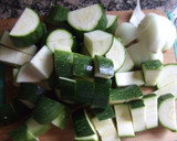 Foto del paso 1 de la receta: Vichyssoise de calabacín con aguacates