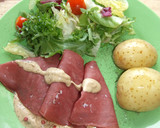 Foto del paso 5 de la receta: Carne de reno ahumado con salsa de mostaza finlandesa