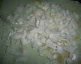 Foto del paso 2 de la receta: Bacalao con cebolla y vino a la tinta de calamar