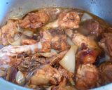 Foto del paso 6 de la receta: Pollo con patatas fritas y pimientos rojos
