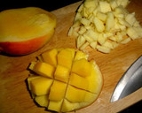 Foto del paso 1 de la receta: Gambas con chutney de mango, manzana y jengibre