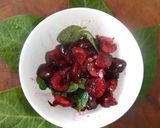 Foto del paso 1 de la receta: Magdalenas de cerezas frescas
