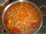 Arroz con pato en paella