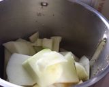 Foto del paso 2 de la receta: Sopa fría de melón y manzana