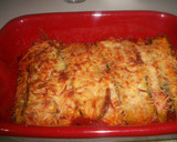 Foto del paso 5 de la receta: Lasaña de calabacín con queso y tomate gratinada