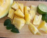 Foto del paso 1 de la receta: Batido de sandía amarilla