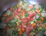 Foto del paso 3 de la receta: Contramuslos rellenos en salsa de verduras