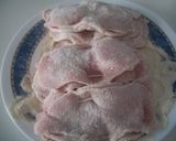 Foto del paso 2 de la receta: Filetes rellenos con queso de cabra y compota de bergamota
