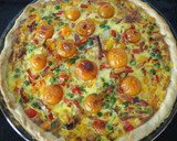 Foto del paso 8 de la receta: Tarta de verduras multicolor