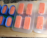Foto del paso 3 de la receta: Helados naturales de melocotón y cerezas