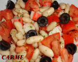 Foto del paso 3 de la receta: Ensalada de alubias y palitos de mar