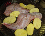 Foto del paso 3 de la receta: Conejo asado con queso