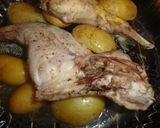 Foto del paso 4 de la receta: Conejo asado con queso