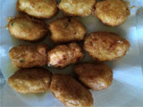 Croquetas de bacalao con patatas