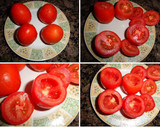 Foto del paso 1 de la receta: Tomates rellenos con palitos de mar