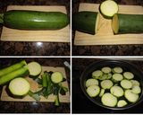 Foto del paso 1 de la receta: Sopa fría de calabacín con carpaccio de langostinos